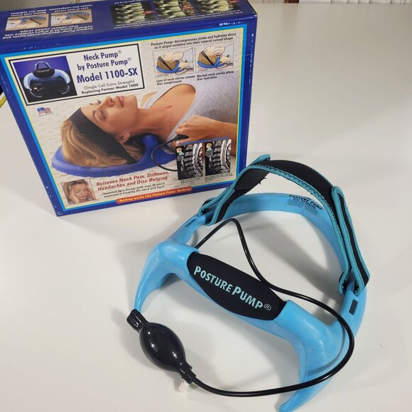 Neck Pump by Posture Pump Disc Hydrator Model 1100-SX TESTED, WORKS - Picture 1 of 13